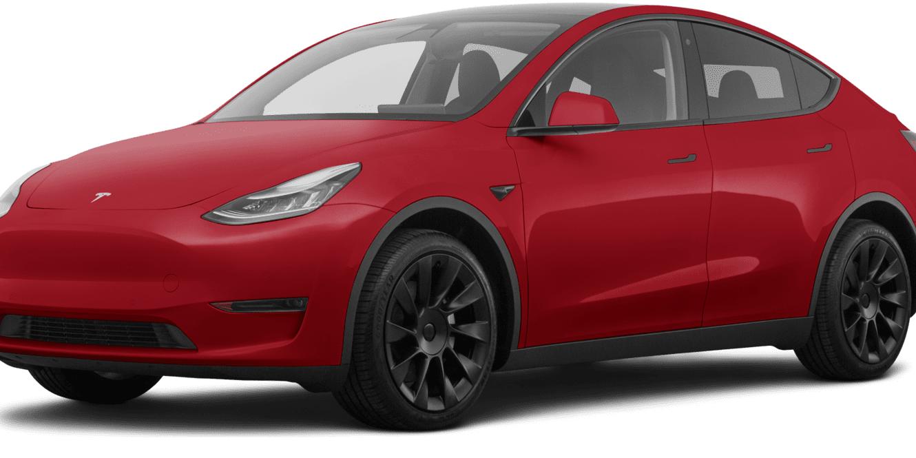 TESLA MODEL Y 2020 5YJYGDEE1LF031046 image